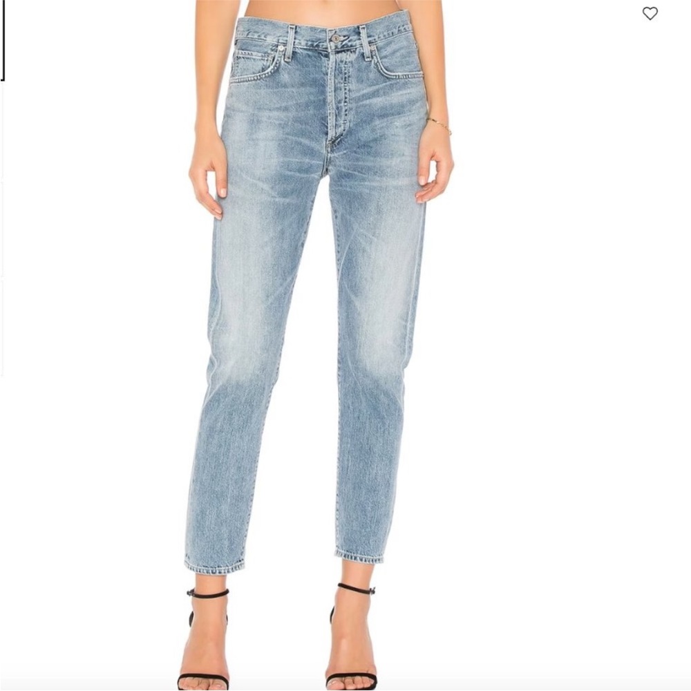 Citizens of Humanity Liya Straight Leg Button Fly Sunday Morning Size 29